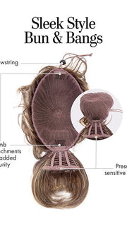 Hair Piece Construction | Drawstring | Comb | Clip
