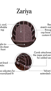 CAP CONSTRUCTION | LACE FRONT | WEFTED