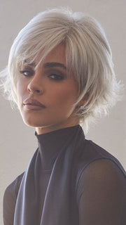 A sophisticated short pixie cut