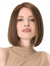 Model is wearing LONDON by ENVY in color MEDIUM-BROWN | Medium Brown with natural highlights