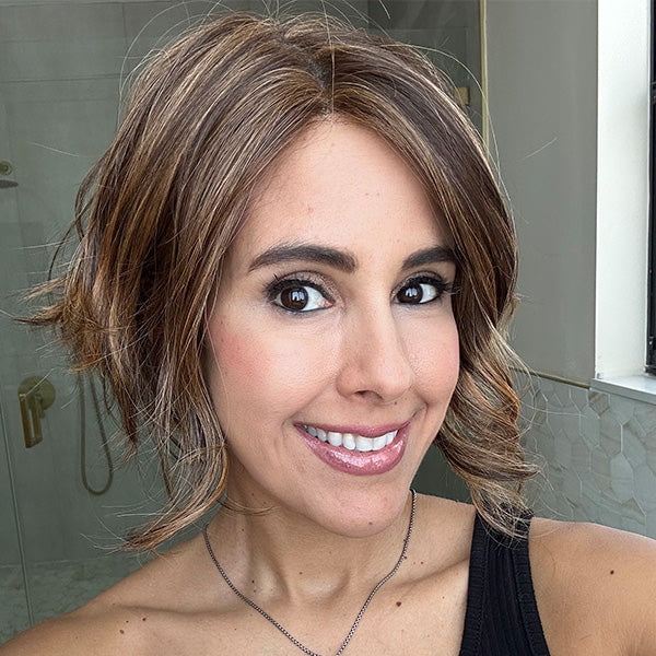 Gia by Rene of Paris wig in shade Cayenne Spice red color