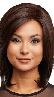 LUXE SLEEK by Rene of Paris in DARK-CHOCOLATE | Dark Brown and Medium Brown 50/50 Blend