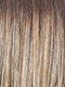 MACADAMIA LATTE R | A combination of Medium and Light Brown, highlighted with Light Gold Blonde, and a mixture of Ash Blonde and Light Gold Blonde, Rooted with Medium and Light Brown