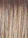 MACADAMIA LATTE R | A combination of Medium and Light Brown, highlighted with Light Gold Blonde, and a mixture of Ash Blonde and Light Gold Blonde, Rooted with Medium and Light Brown