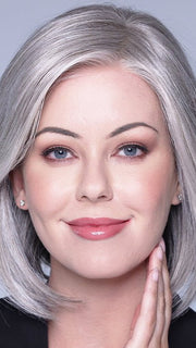 OYSTER |  A blend of Light Grey, Silver, White and with a Dark Gray Mix on the nape