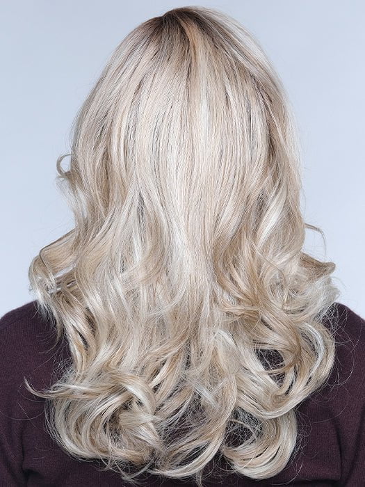 BUTTERBEER BLONDE | Cool Light Blonde, Light Ash Blonde, and Golden Blonde with Medium Brown Roots