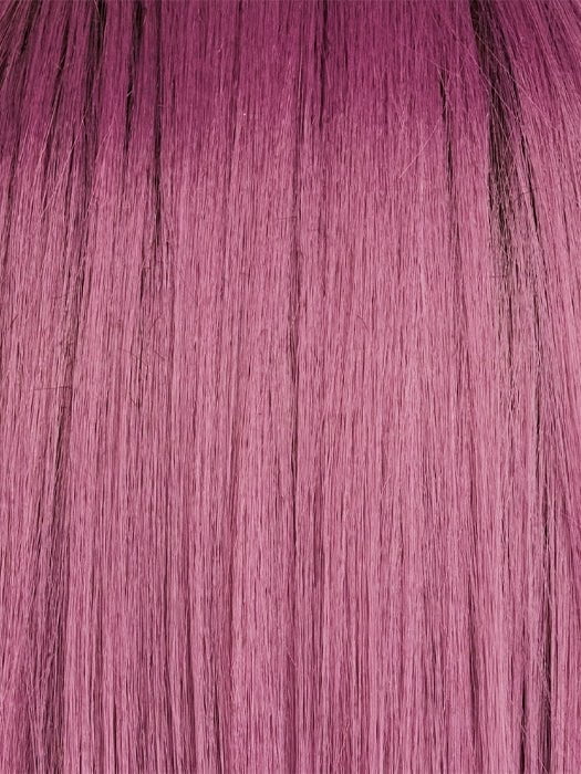 MAUVE BERRY | Smoky Fused Pale Violet Base with Medium Brown Roots