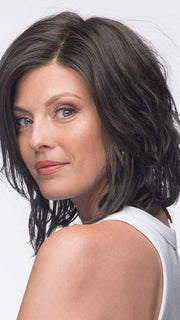 MELLOW by Estetica in CHOCOLATE-SMOKE | Dark Brown and Chestnut Brown Blend with Fine Slate Blue Highlights