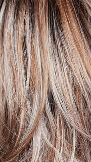 MELTED CINNAMON | Medium-Brown Root with a Cinnamon Blond Base with Icy Blond Ends