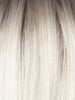 MILKY OPAL R | A Blend of Creamy Blonde and White Blonde Rooted with Warm Brown

