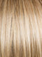 MELTED-CARAMEL | Warm and Rich Brown Root Melting into Golden Caramel Blond and Natural Medium Blond Tips