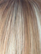 NUTMEG F | Medium Blonde and Honey Brown Base Frosted with Platinum Blonde Highlights