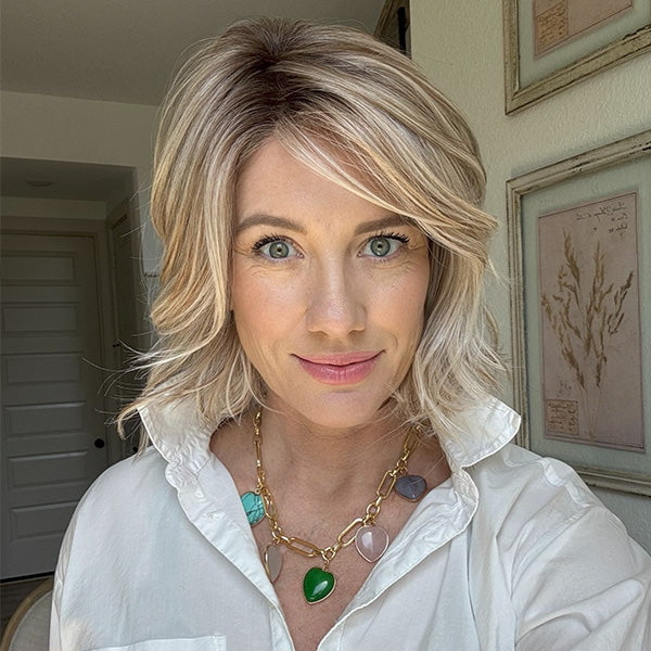 Featured Here: Newport by Belle Tress in shade Milkshake Blonde R