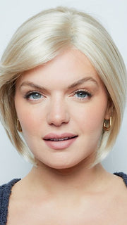 NIKI by Rene of Paris in CREAMY-BLONDE | Platinum and Light Gold Blonde Evenly Blended