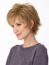 OPHELIA by ENVY in color DARK BLONDE | 2 toned blend of Dark Honey Blonde with Lighter Blonde highlights
