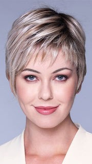 PALO ALTO by BelleTress in MILKSHAKE BLONDE R | A mixture of Light Sandy Brown, Highlighted with Light Ash Blonde with a Hint of Light Platinum Blonde with a Medium Root Color