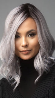 LUNAR-HAZE | Periwinkle Base with Off-Black Roots