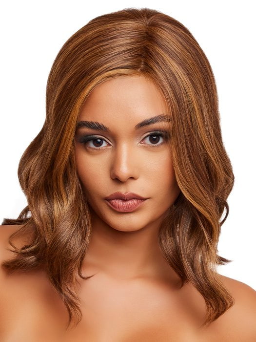 PANACHE WAVES by Rene of Paris in MARBLE-BROWN | Medium Brown and Light Honey Brown Evenly Blended