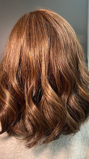 MARBLE-BROWN | Medium Brown and Light Honey Brown Evenly Blended