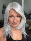 Mel B. @mels.be.ageless wearing PICTURE PERFECT by TRESSALLURE in color 38/51/60 | Light Grey