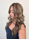 Katrina & Arlah Soriano @wearthehairsis wearing PRIESTLY by BELLE TRESS in color CHOCOLATE BUTTERCREAM R