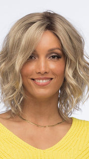 ARLO by Estetica in RH1488RT8 | Highlighted Copper Blonde With Golden Brown Roots