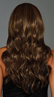 R829S+ GLAZED HAZELNUT | Rich Medium Brown with Ginger Highlights on Top

