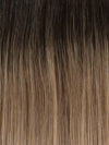 RH10/20SS SHADED BUTTERED WALNUT | Rich Medium Brown with subtle Golden Brown Highlights, shaded with pale blonde highlights from dark roots to ends 