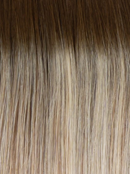 RH13/25SS SHADED PRALINE | Neutral Medium Blond with Medium Golden Blonde highlights that extend from dark roots to ends