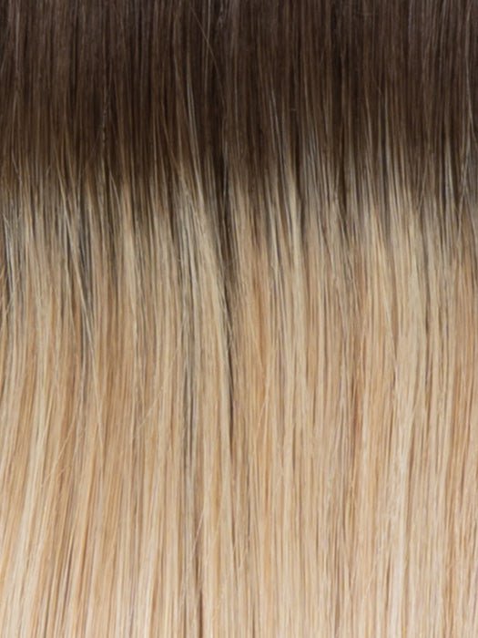 RH14/25SS SHADED HONEY GINGER | Dark Blonde Evenly Blended with Medium Golden Blonde with dark roots
