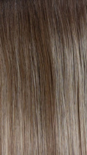 RH17/101SS SHADED SUGARED TEA | Honey Blonde with creamy blonde highlights from dark roots to ends