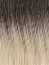 RH22/26SS SHADED FRENCH VANILLA | Platinum Blonde with Medium Blonde Highlights from dark roots to ends