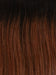 RH32/31 SHADED CINNABAR | Medium Dark Auburn with Medium Light Auburn highlights and dark roots