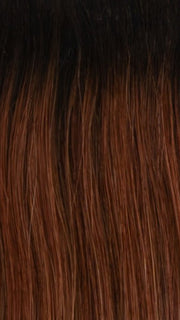 RH32/31 SHADED CINNABAR | Medium Dark Auburn with Medium Light Auburn highlights and dark roots