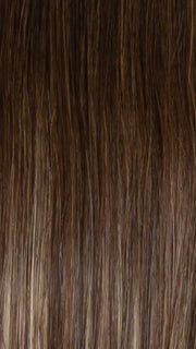 RH9/24SS SHADED CAFE LATTE | Dark Brown with Golden Brown highlights from dark roots to ends