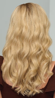 RL19/23SS SHADED BISCUIT | Light Ash Blonde Evenly Blended with Cool Platinum Blonde with Dark Roots