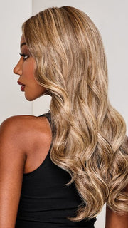 The back is lightly layered for added lift and movement