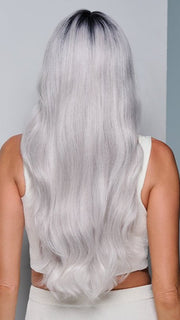 QUEUE THE HUE by RAQUEL WELCH in color GRAY/LAVENDER