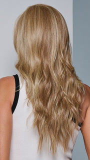 RUNWAY REHEARSAL by RAQUEL WELCH in color RL14/22 PALE GOLDEN WHEAT | Dark Blonde Evenly Blended with Platinum Blonde