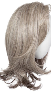RL119 SILVER AND SMOKE | Light Brown with 80% Gray in Front Gradually into 50% Gray Towards the Nape