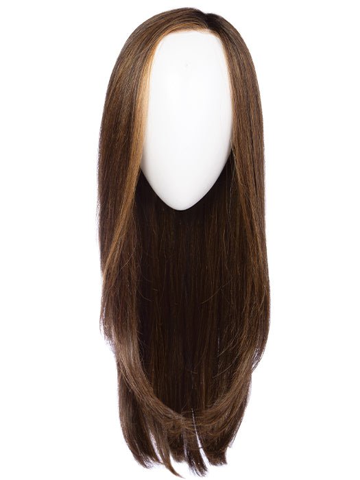 STAY THE NIGHT by Raquel Welch in RL8/29SS SHADED HAZELNUT | Warm Medium Brown Evenly Blended with Ginger Blonde with Dark Roots