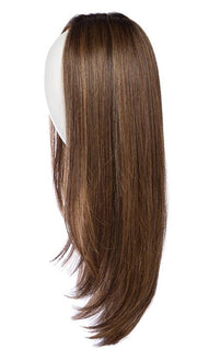 RL8/29SS SHADED HAZELNUT | Warm Medium Brown Evenly Blended with Ginger Blonde with Dark Roots