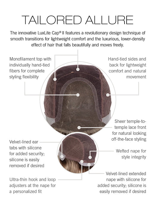CAP CONSTRUCTION | MONOFILAMENT TOP | HAND TIED
