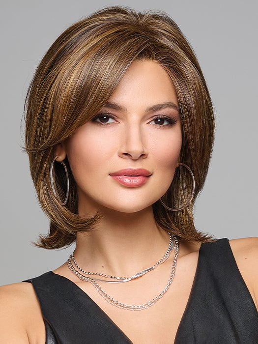 TAKE A BOW by Raquel Welch in RL8/29 HAZELNUT | Medium Brown With Ginger Red Highlights FB MAIN IMAGE