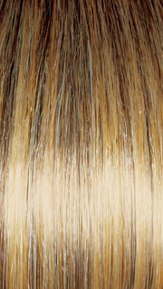 RL11/25SS SHADED HONEY PECAN | Chestnut Brown base blends into multi-dimensional tones of Brown and Golden Blonde