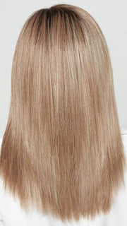 RL14/22SS SHADED WHEAT | Dark Blonde Evenly Blended with Platinum Blonde with Dark Roots