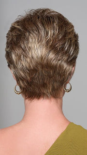 SS12/22 SHADED CAPPUCCINO | Light Golden Brown Evenly Blended with Cool Platinum Blonde Highlights and Dark Roots