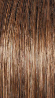 R12/22 CAPPUCCINO | Light Golden Brown Evenly Blended with Cool Platinum Blonde Highlights and Dark Roots