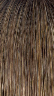 MOCHACCINO-R | Rooted Medium Warm Blonde with Chocolate Undertones and Creamy Blonde Highlights