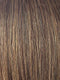 MARBLE-BROWN-R | Medium Brown Evenly Blended with Light Honey Brown With Dark Roots